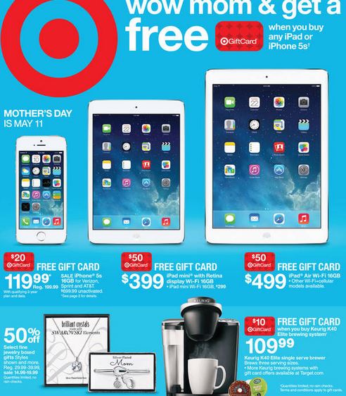 target mothers day sale