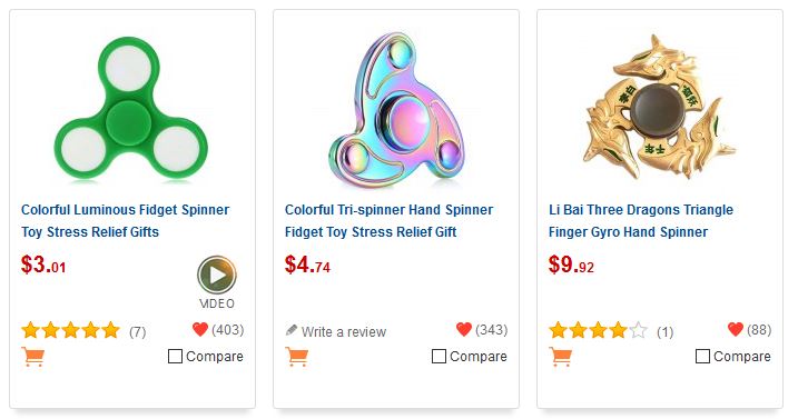 Shop Regular, Unique and DIY Fidget Spinners at GearBest ...
