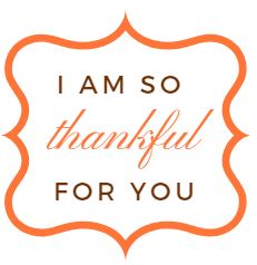 FREE "Very Thankful for You" Gift Tag Printable