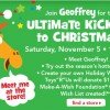 Toys R Us Ultimate Kickoff to Christmas!  11/5 from 12-3pm