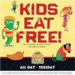 Kids eat FREE at Chili’s on Tuesday!