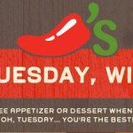 Free appetizer or dessert at Chili’s with coupon today only!