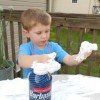 Frugal Fun with Kids: Shaving Cream Play