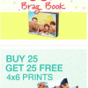 Walgreens Photo Deals this week: 99c brag books and Buy 25, Get 25 FREE 4×6 prints
