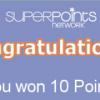 Winning CASH with SuperPoints is as easy as opening your mail!