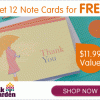 Personalized Notecards – 12 for just $3.79 SHIPPED | ends 8/31