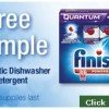 FREE SAMPLE: Finish Quantum Dishwashing Tabs