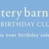 Pottery Barn Kids Birthday Club