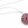 Pink Sapphire Color Swarovski Necklace just $8.94 SHIPPED | Matching Earrings only $6.96