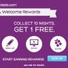 Hotels.com – Welcome Rewards | Stay 10 Nights, Get One FREE