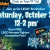 FREE Lego Bricktober Event at Toys ‘R Us on 10/27