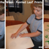 Frugal Fall Kid’s Craft: Leaf Painting