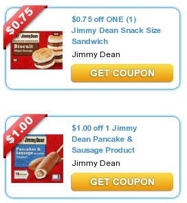 HOT! Jimmy Dean Printable Coupons