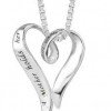 Great Christmas Gift for Mom: “A Mother Holds Her Child’s Hand” Heart Pendant