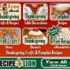 FREE Thanksgiving Crafts and Recipes