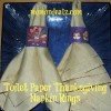Frugal Kid’s Thanksgiving Craft: Toilet Paper Roll Napkin rings