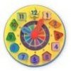 Melissa and Doug Shape Sorter Clock $9.99 | Lightning Deal NOW!
