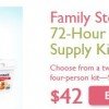 72-Hour Emergency Food Supply Kit – 50% off