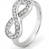 Valentine’s Gift for your Sweetheart: Sterling Silver Infinity Ring $25