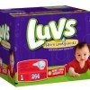 Luvs Size 1 less than $.10 per diaper!
