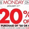 Party City: 20% off Coupon | Valid In-Store or Online 1/21 ONLY!