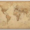 Vintage World Map Poster $4.19 SHIPPED