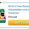 BOGO Renuzit Adjustables Air Fresheners Printable Coupon