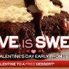 FREE Dessert at Chili’s February 11-13