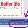 NEW!  Searchable Coupon Database