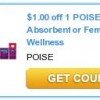 FREE Poise Products at Walmart and Target