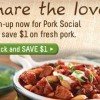 HOT! $1/1 Fresh Pork Printable Coupon