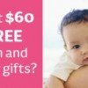Mom365: Sign up for $60 in gifts for you and baby + enter to win $500!
