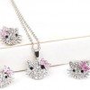 Rhinestone “Hello Kitty” Style 3pc Jewelry Set $2.09 Shipped! | Cute Easter Basket Idea for Girls!
