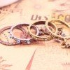 Vintage Rhinestone Ring Set just $.99 SHIPPED | Lowest Price!