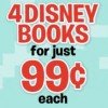 4 Disney Storybooks just $.99 each | FREE Shipping