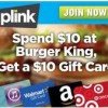 Join Plink and Earn Rewards for Shopping and Dining! | Get a $10 Bonus for Burger King Purchase