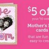Save $5 off every $10 you spend at Cardstore.com | Stock up on Cards for Mother’s Day, Graduation, Birthdays and more