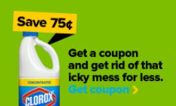 $.75 off ANY Clorox Product Printable Coupon