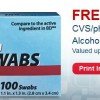 FREE Alcohol Prep Swabs at CVS | Print Coupon