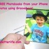 FREE Photobook using your iPhone photos from Groovebook