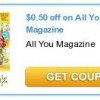 All You Magazine now found in PUBLIX stores | Save $1 with this coupon!