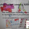 Preschool Letter Learning: Games, Books, Ideas, Lessons + FREE Printables