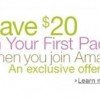 Amazon Mom: New Members Get $20 off First Diaper Purchase