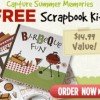 BBQ Scrapbook Kit just $6.95 Shipped | Great for Your Fourth of July Pictures