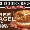 FREE Bagel and Cream Cheese from Bruegger’s Bagels