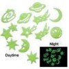 Glow-in-the-Dark Planet and Stars Wall Stickers $1.67 SHIPPED