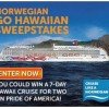 Norwegian Cruise Line Go Hawaiian Sweepstakes