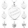 Sterling Silver Heart Pendants $9.99 SHIPPED