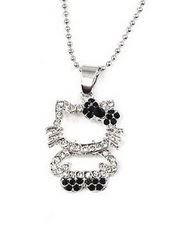 Hello Kitty Rhinestone Pendant just $2.59 SHIPPED