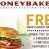 FREE Honeybaked Ham Sandwich | Get Your Coupon!